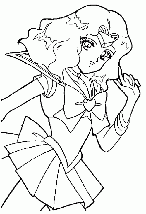 Sailor Neptune dessin